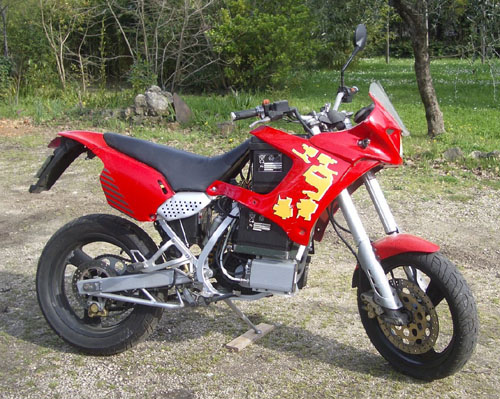 La moto électrique de François RIOU La moto électrique de François RIOU
