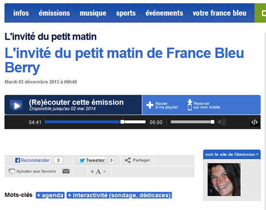 France Bleu Berry - TELETHON et karts électriques à Vierzon France Bleu Berry - TELETHON et karts électriques à Vierzon