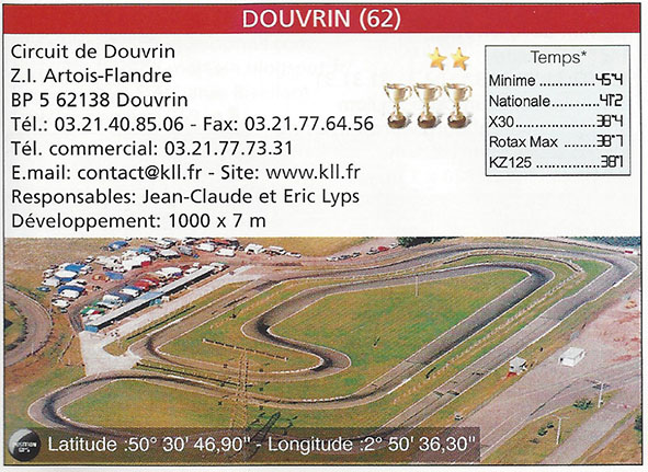 Kart Mag - Le Guide du Kart 2015 - Douvrin (62) France