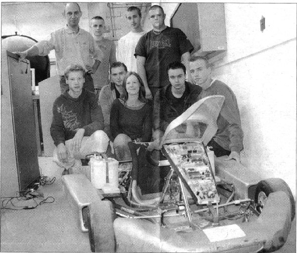 Course de karts électrique dans l'Audomarois avec les génies de l'électrique Béthunois