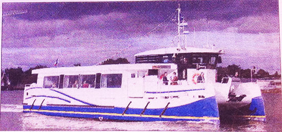 Le Berry - Un ferry électrique à rechargement rapide