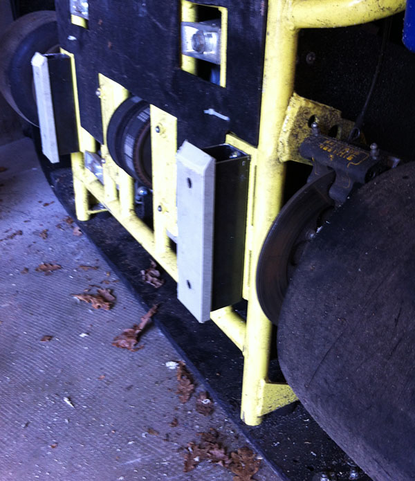 Sabots de frein Protection des disques de frein du kart électrique bi-place