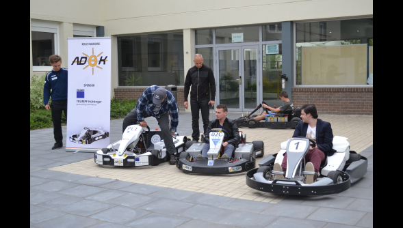 Béthune - Dans les paddocks de l’IUT, des étudiants ont fabriqué un kart électrique Béthune - Dans les paddocks de l’IUT, des étudiants ont fabriqué un kart électrique