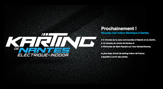 Bientôt, un nouveau circuit de kart électrique indoor à Nantes ! Bientôt, un nouveau circuit de kart électrique indoor à Nantes !