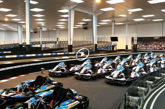 Un karting 100% électrique à Nantes