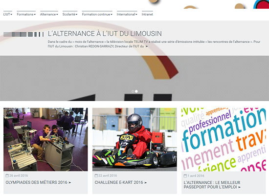 L'IUT du Limousin organise le challenge international de karts électriques e-Kart 2016 de Limoges du 25 au 28 mai L'IUT du Limousin organise le challenge international de karts électriques e-Kart 2016 de Limoges du 25 au 28 mai