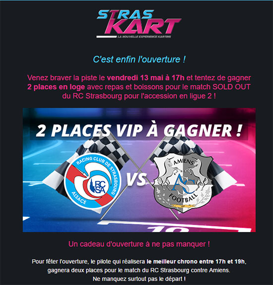 Stras Kart - Ouverture d'un karting électrique à Strasbourg !