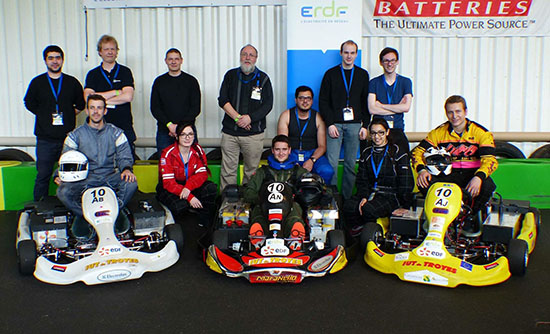 L'équipe E-Kart du DUT Génie Électrique et Informatique Industrielle de l'IUT de Troyes en pôle position !