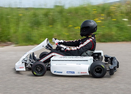 Bosch dévoile un karting électrique développé avec la FIA Bosch dévoile un karting électrique développé avec la FIA