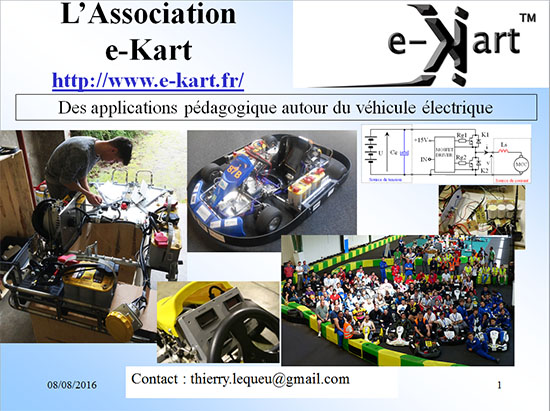 Journée 3EI 2016 - Comment construire un véhicule électrique ?