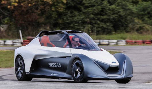 Nissan Baldeglider : un véritable prototype électrique roulant Nissan Baldeglider : un véritable prototype électrique roulant