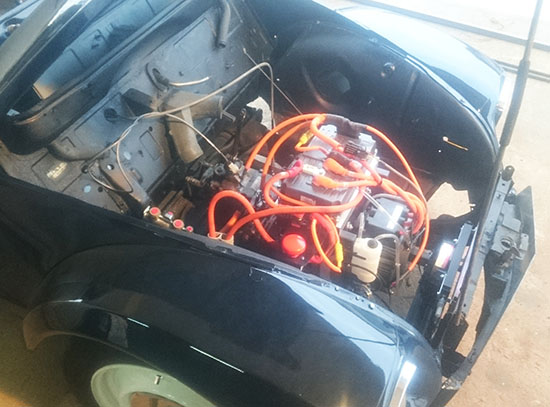Une diane Citroën avec une motorisation électrique Une diane Citroën avec une motorisation électrique