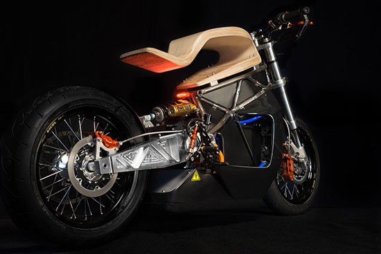 E-raw, la terrible moto électrique française