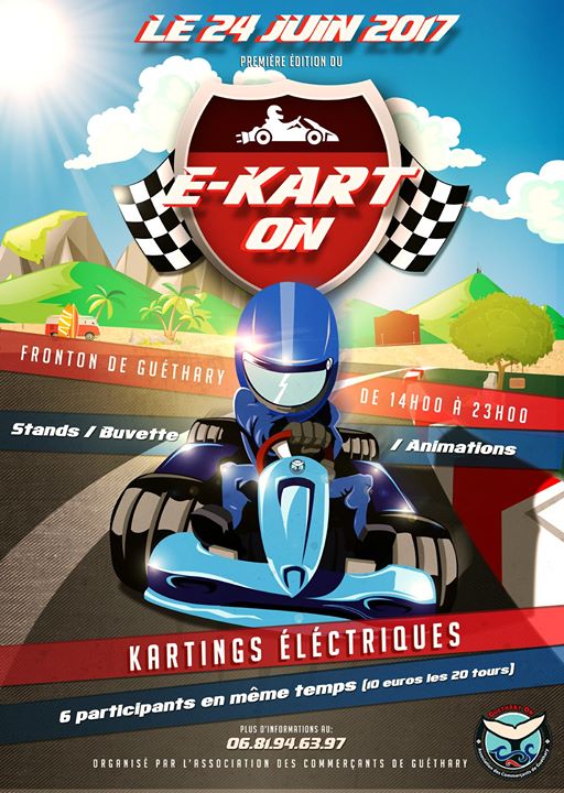 E-Kart On - Fronton de Guéthary - Le 24 juin 2017