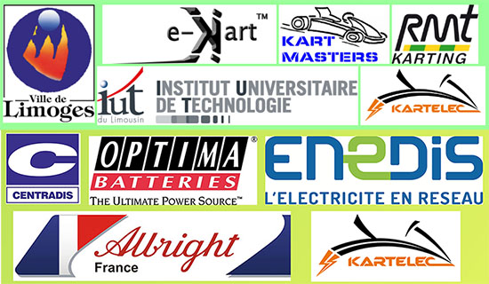Les partenaires du Challenge e-Kart 2017 de Limoges Les partenaires du Challenge e-Kart 2017 de Limoges