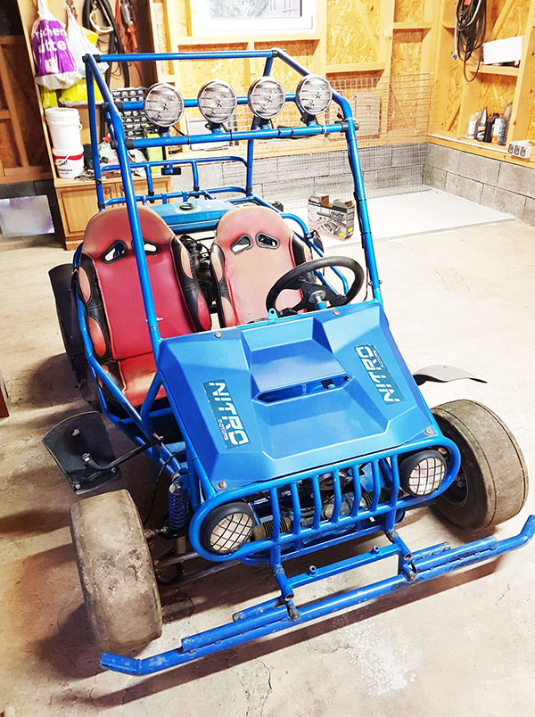 Electric conversion of a thermal buggy Electric conversion of a thermal buggy