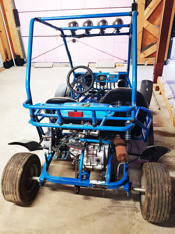 Electric conversion of a thermal buggy Electric conversion of a thermal buggy