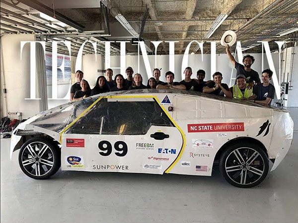 North Carolina State University - Students build a solar and electric hybrid cars