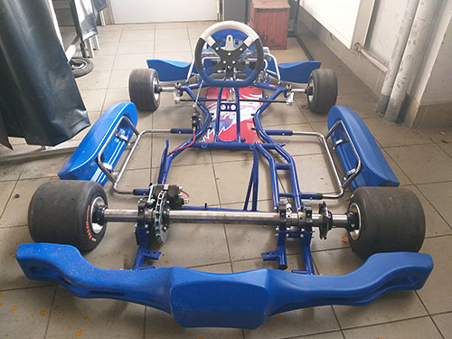 Electric kart for  the 