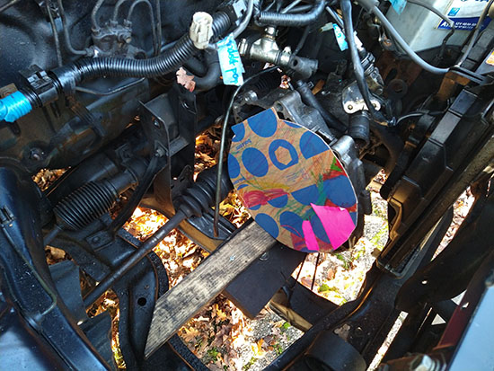 Electrification of a Daihatsu CUORE car - Extraction of the combustion engine Electrification of a Daihatsu CUORE car - Extraction of the combustion engine