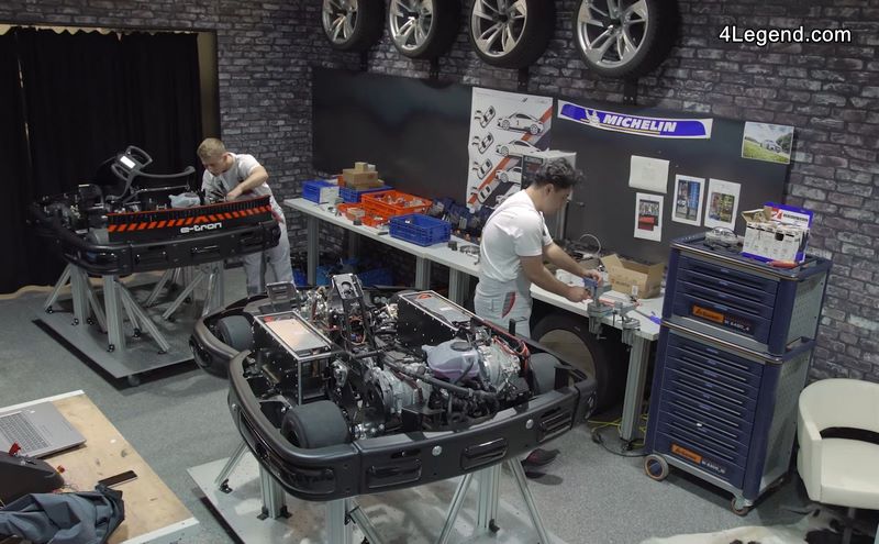 Audi eKart – Un kart électrique réalisé par des apprentis d’Audi Audi eKart – Un kart électrique réalisé par des apprentis d’Audi
