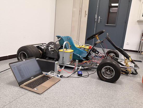Un projet Centrale Lille Voltage - Adaptation mécanique du kart. Un projet Centrale Lille Voltage - Adaptation mécanique du kart.