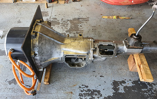 Electric conversion of a 1960 MGB Roadster car Electric conversion of a 1960 MGB Roadster car