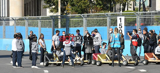 Des karts électriques en bois !