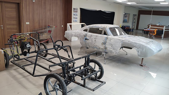 AybuHezarfen car for the TUBITAK Efficiency Challenge Electric Vehicle Races in Turkey AybuHezarfen car for the TUBITAK Efficiency Challenge Electric Vehicle Races in Turkey