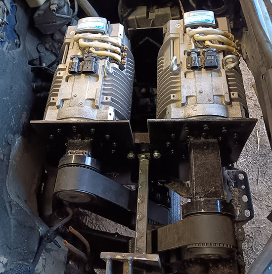 Kangoo retrofit électrique - Quand un moteur électrique ne suffit pas ! Kangoo retrofit électrique - Quand un moteur électrique ne suffit pas !