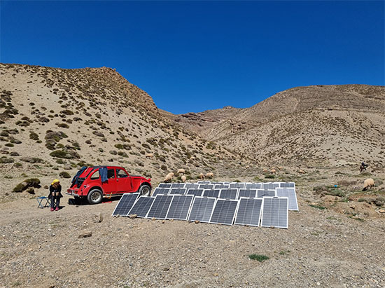 1500km de périple Marocain en 2CV électrique et panneaux solaire !