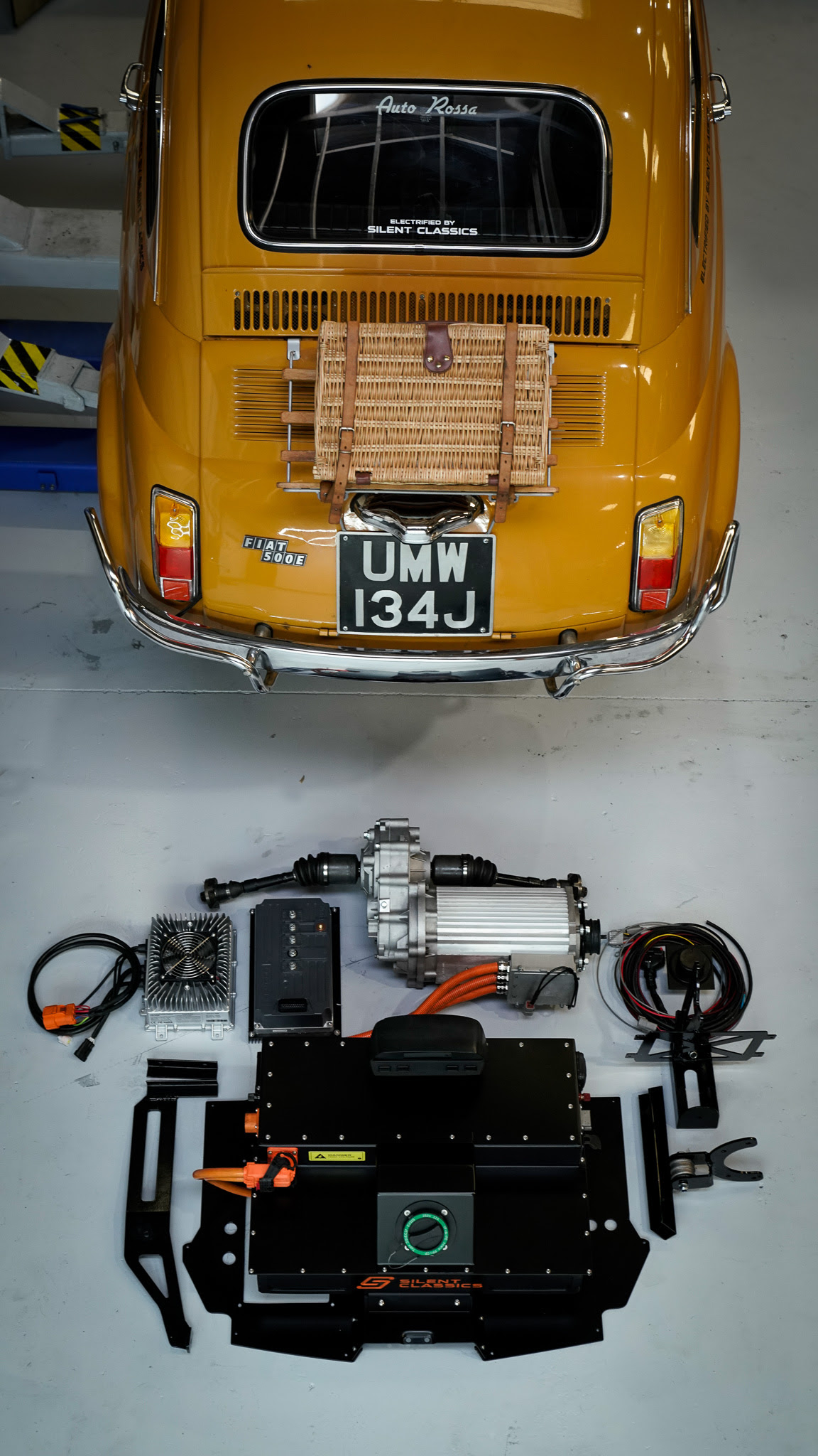 Silent Classics - FIAT 500 V2 electric kit