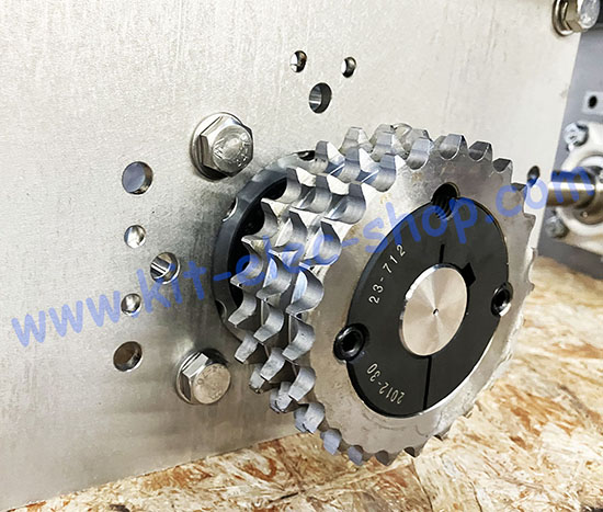 Montage des entretoises 220mm