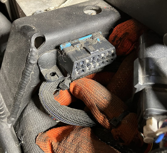 Ajustement de l'encodeur sur une moto ZERO MOTORCYCLES