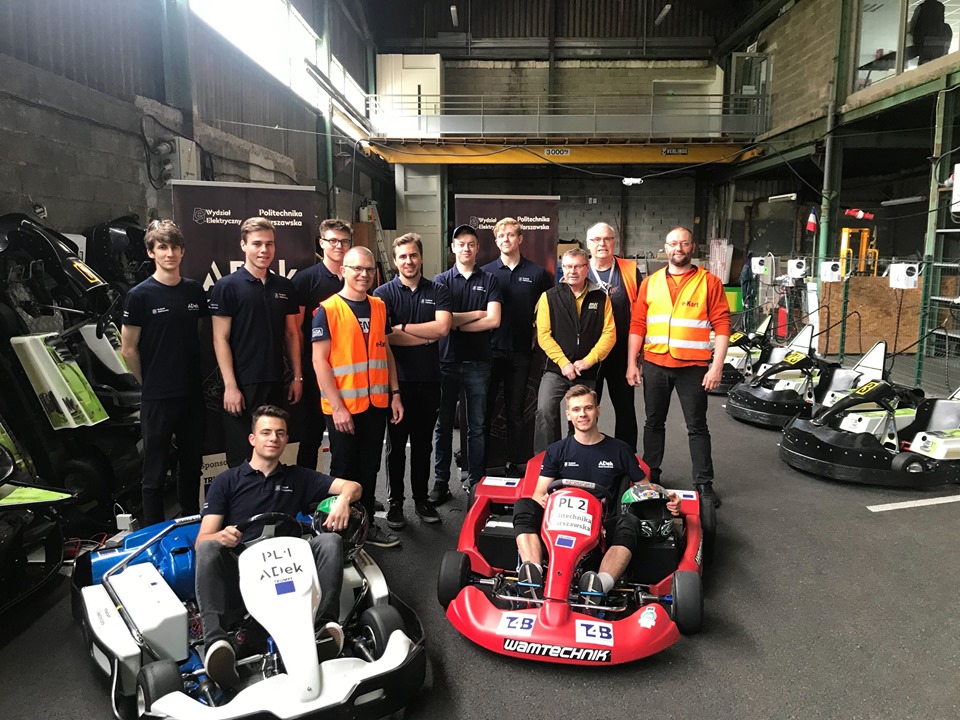 Electric go-karts by Student Research Group ADek